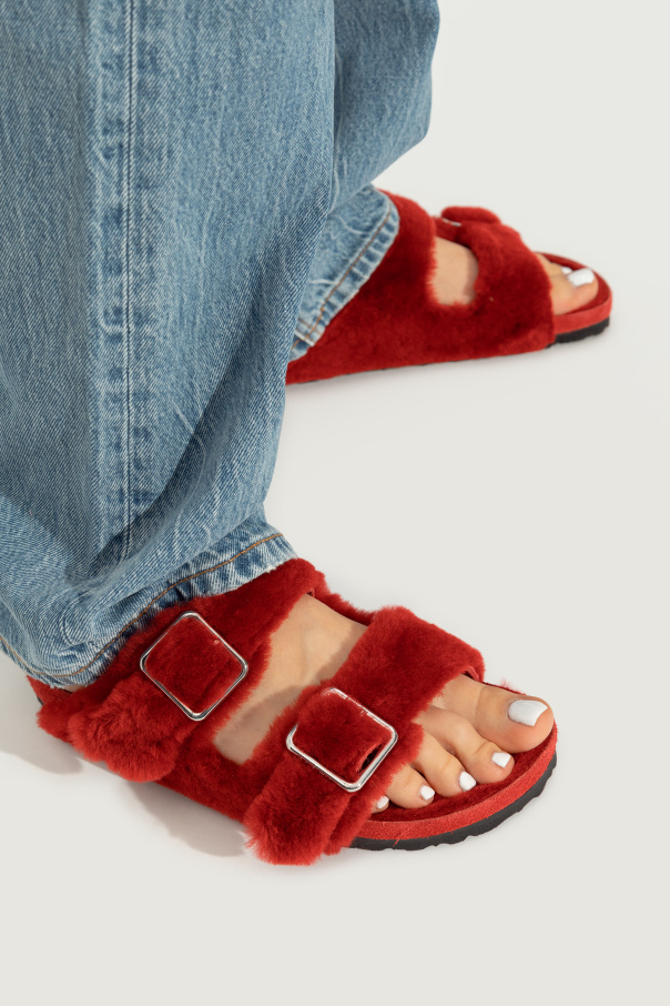 Birkenstock 1774 Klapki `Arizona Shearling`