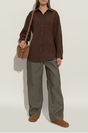 Birkenstock "Lutry Premium Suede" slides