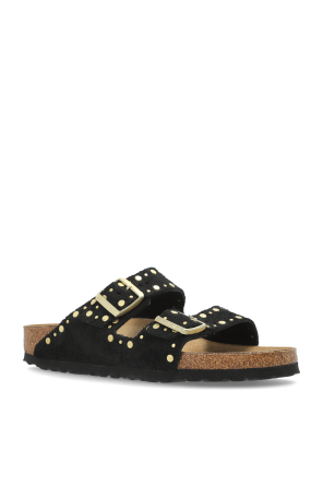 Birkenstock „Arizona Rivet Border“ Pantoletten
