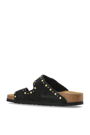 Birkenstock „Arizona Rivet Border“ Pantoletten