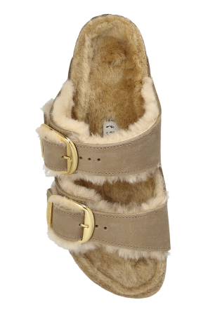 Birkenstock Chinelos ‘Arizona Big Buckle Shearling’