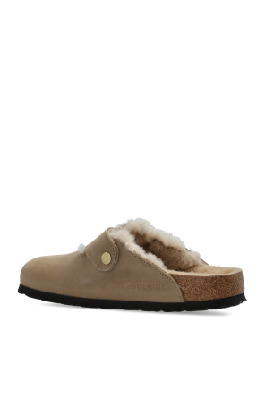 Birkenstock Chinelos 'Boston Big Buckle Shearling'