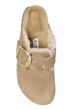 Birkenstock Chinelos 'Boston Big Buckle Shearling'