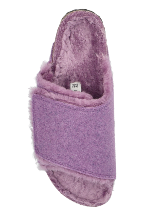 Birkenstock Solana Shearling slides