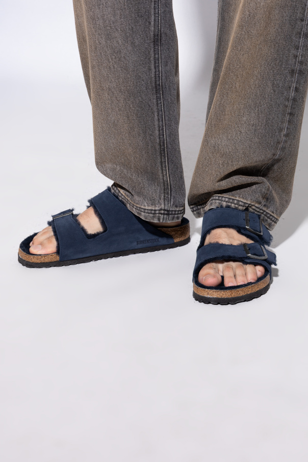 Birkenstock ‘Arizona Shearling’ slides