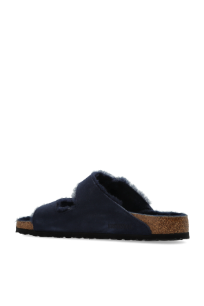 Birkenstock ‘Arizona Shearling’ slides