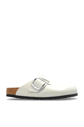 Boston Big Buckle mules