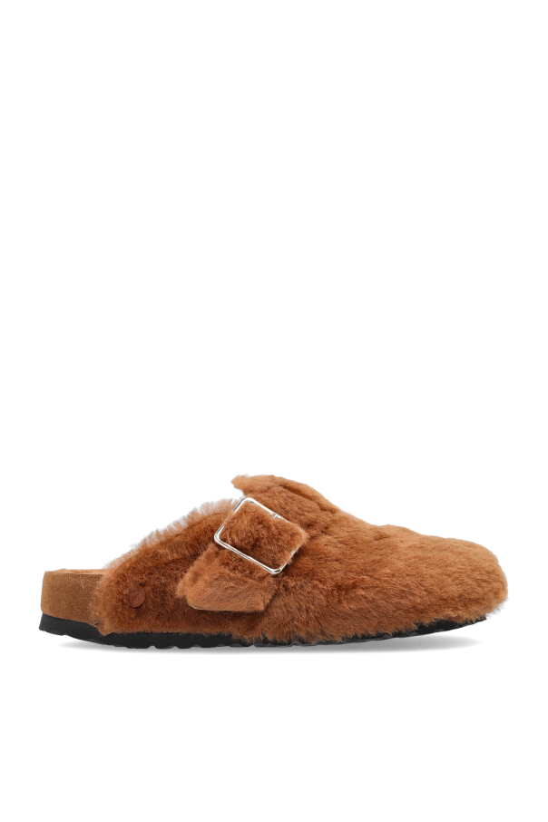 Boston 1774 Shearling mules od Birkenstock 1774
