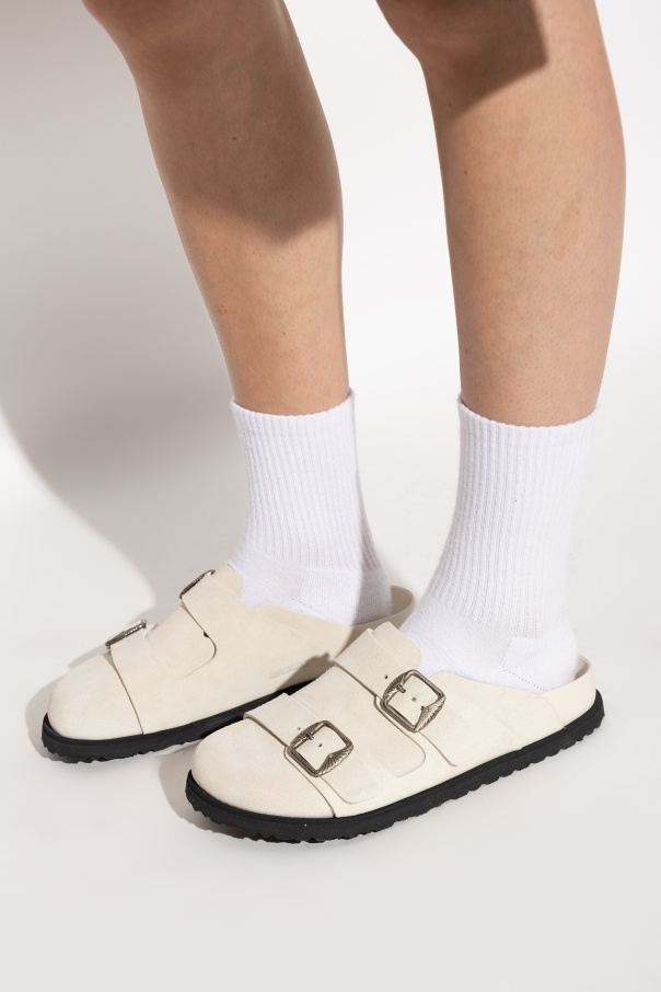 Birkenstock 1774 Wildleder-Pantoletten „222 WEST“