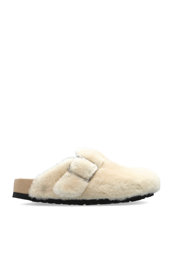 Boston 1774 Shearling mules od Birkenstock 1774