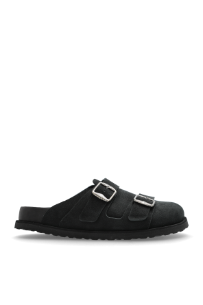 Suede slides `222 WEST`