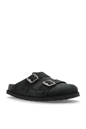 Birkenstock 1774 Wildleder-Pantoletten „222 WEST“