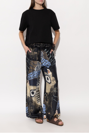 Birkenstock Pantoletten „Arizona Big Buckle Raffia“