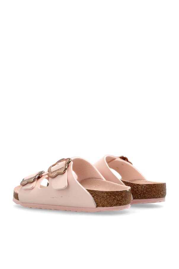 Birkenstock Kids Sandalias tipo chancla ‘Arizona Flower Buckle’