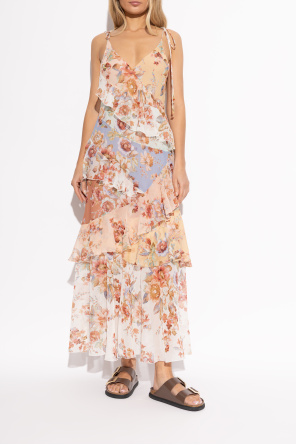 Birkenstock ‘Arizona Droplet Bouckle Cupsole’ slides