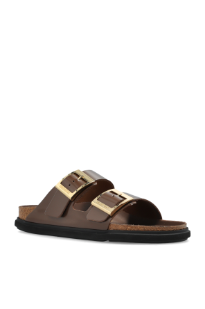 Birkenstock ‘Arizona Droplet Bouckle Cupsole’ slides