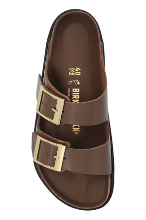 Birkenstock ‘Arizona Droplet Bouckle Cupsole’ slides