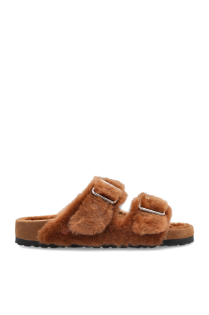 Klapki `arizona 1774 shearling` od Birkenstock 1774
