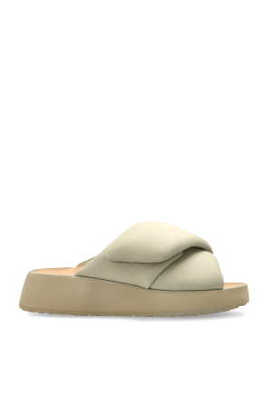 ‘THEDA CROSS STRAP’ slides