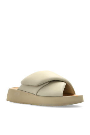 Birkenstock ‘THEDA CROSS STRAP’ slides