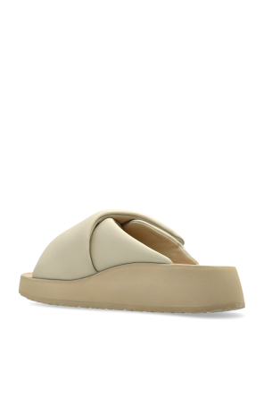 Birkenstock ‘THEDA CROSS STRAP’ slides