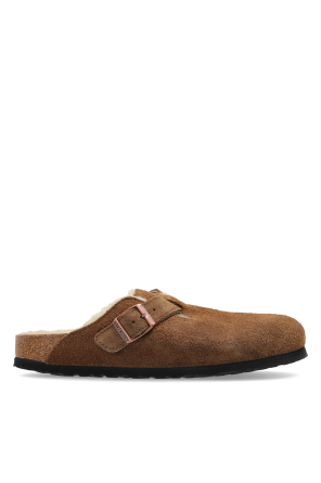 Boston VL/Shearling mules