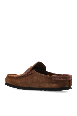 Birkenstock ‘Naples Wrapped Double Stitch’ slides