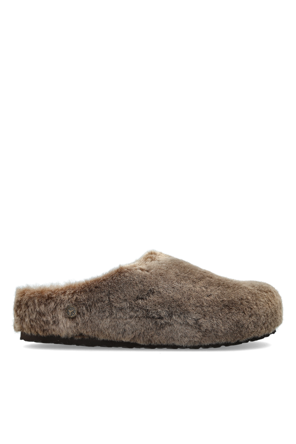 ‘Amsterdam Wrapped Shearling Os’ slides od Birkenstock