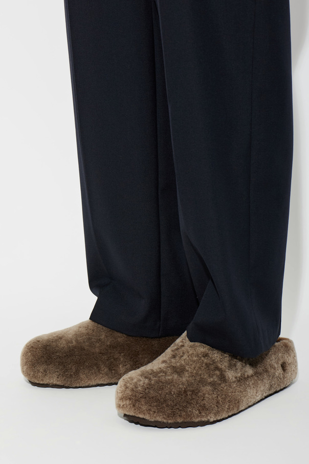 Birkenstock Pantoletten „Amsterdam Wrapped Shearling Os“