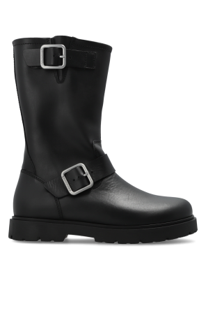 'Highwood Mid Wire Buckle' ankle boots