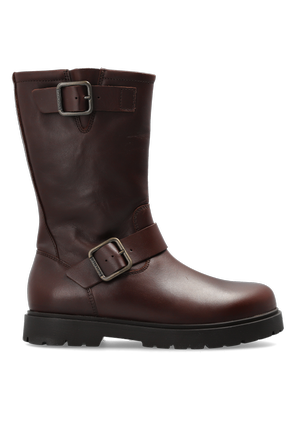 Kožené členkové topánky `Highwood Mid Wire Buckle