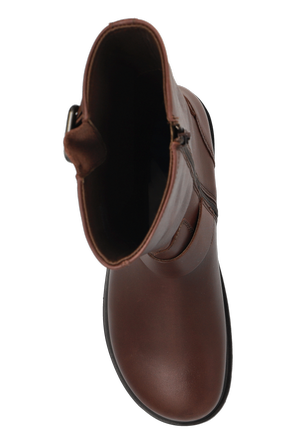 Birkenstock Botines de cuero "Highwood Mid Wire Buckle"