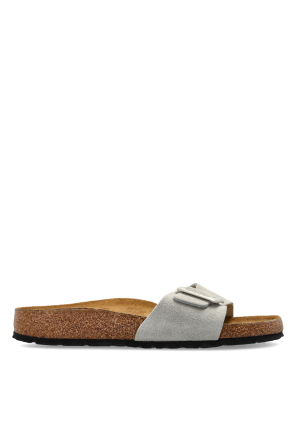 'Madrid Cushion Buckle Suede' slides