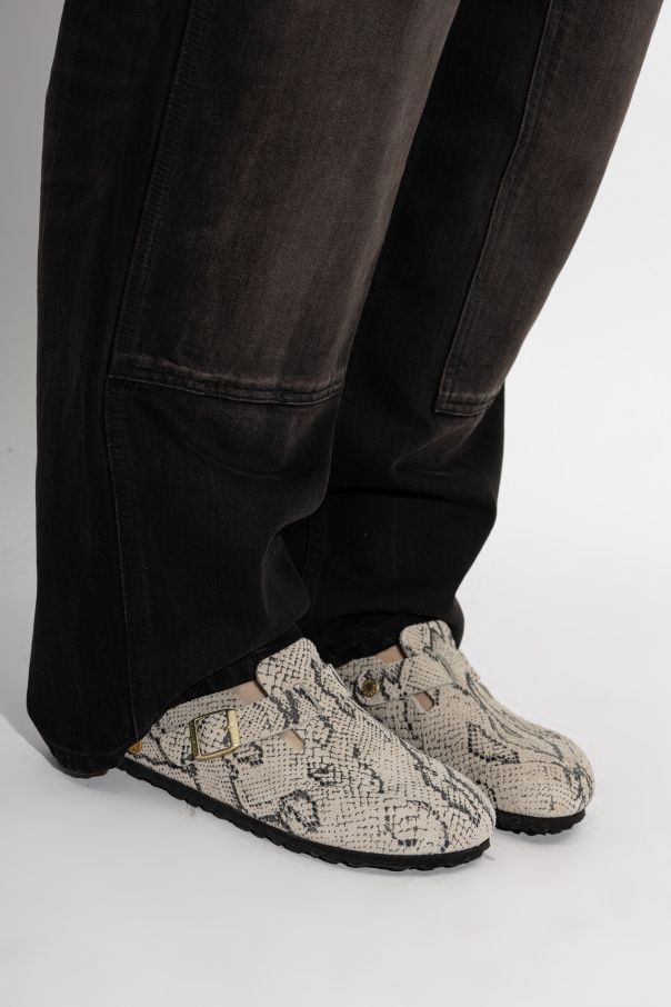 Birkenstock Chinelos ‘Boston Rivet Logo’
