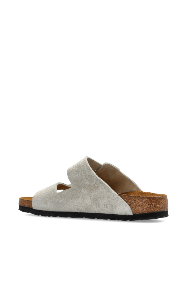 Birkenstock Šľapky ‘Arizona Cushion Buckle Suede’