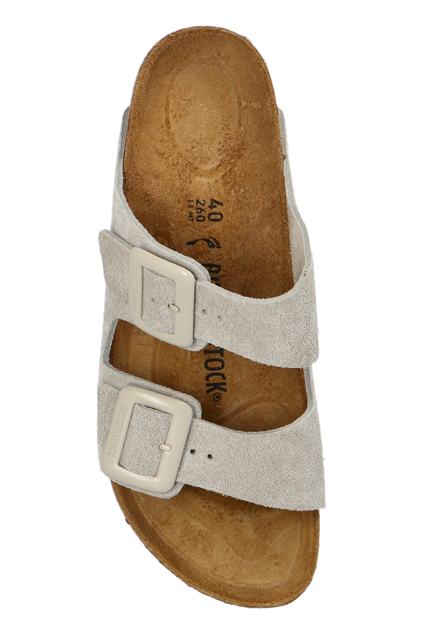 Birkenstock Šľapky ‘Arizona Cushion Buckle Suede’