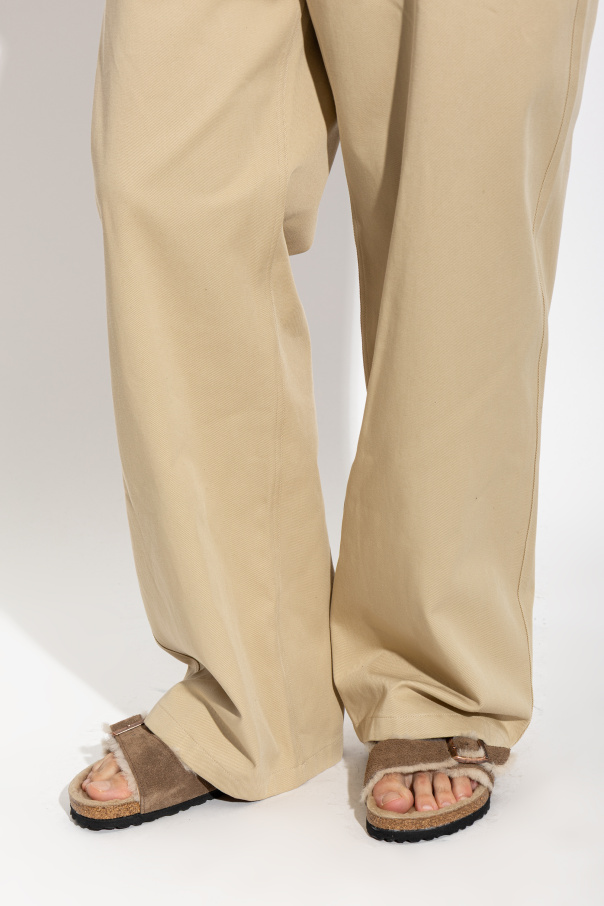 Birkenstock Klapki ‘Arizona Shearling’