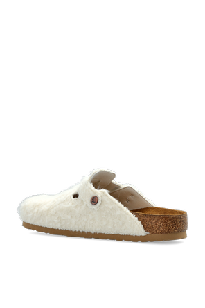 Birkenstock 1774 Boston Wooly Moon slides