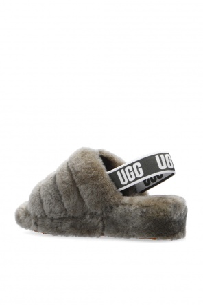 UGG ‘W Fluff Yeah Slide’ fur sandals
