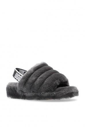 ugg latta ‘Fluff Yeah Slide’ fur sandals