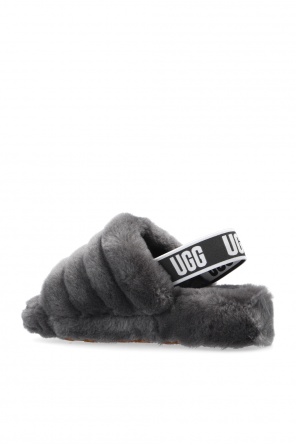 ugg latta ‘Fluff Yeah Slide’ fur sandals