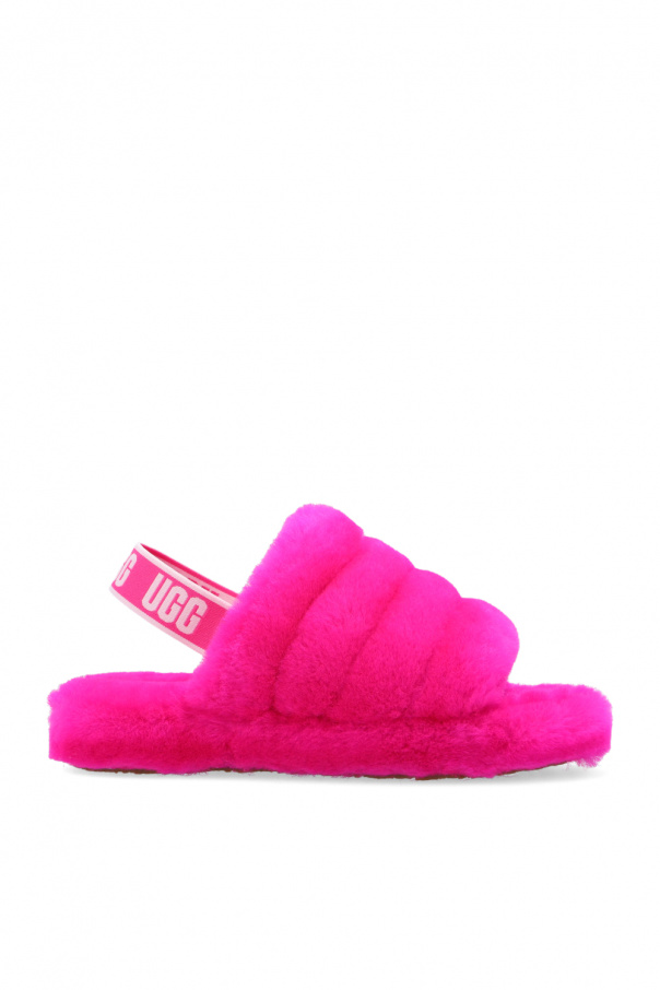 ugg with Kids ‘Fluff Yeah’ shearling sandals