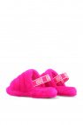 ugg new Kids ‘Fluff Yeah’ shearling sandals