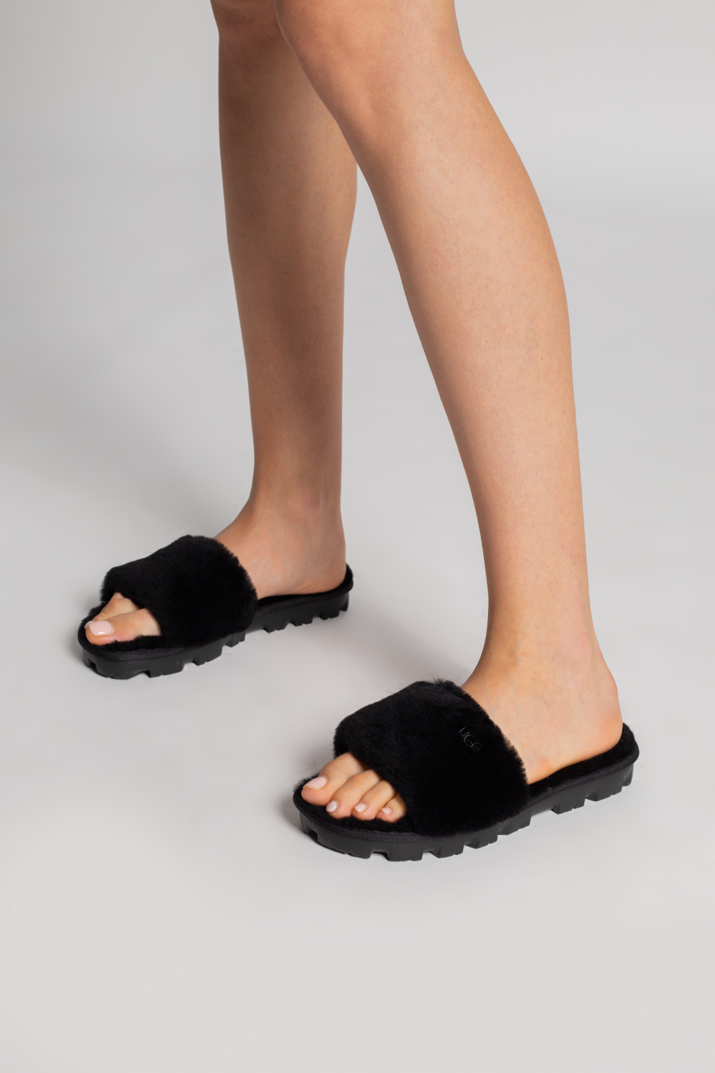 UGG ‘Cozette’ plush slides