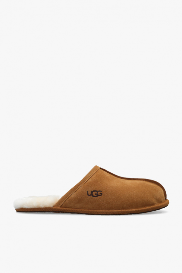 ugg Flat ‘Scuff’ suede slippers