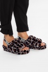 UGG 'W Fluff Yeah Slide Leopard' fur slides