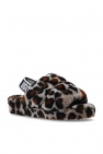 UGG 'W Fluff Yeah Slide Leopard' fur slides
