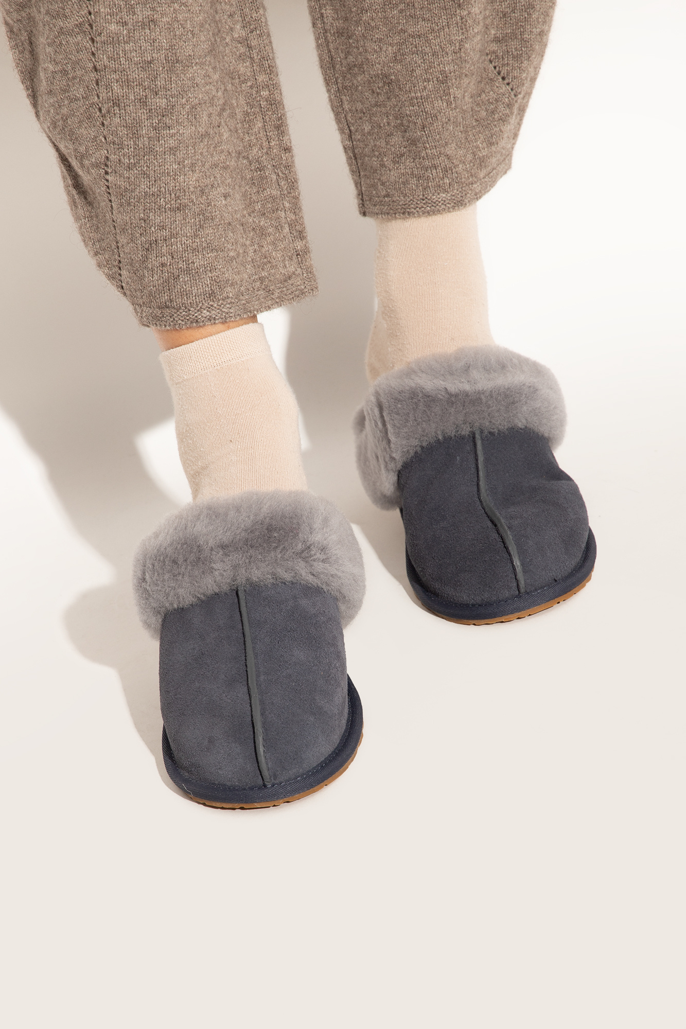 UGG ‘Scuffette II’ suede slippers