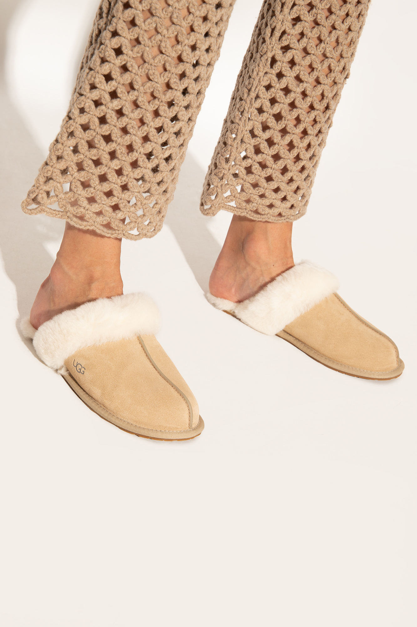 UGG ‘Scuffette II’ suede slippers