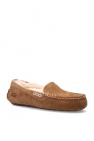 UGG BROWN ‘W Ansley’ moccasins with fur lining